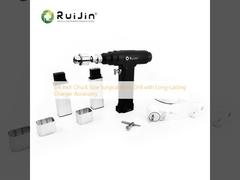เครื่องเจาะกระดูกผ่าตัดขนาด 1/4 นิ้ว Chuck พร้อมอุปกรณ์เสริมชาร์จที่ใช้ได้นาน